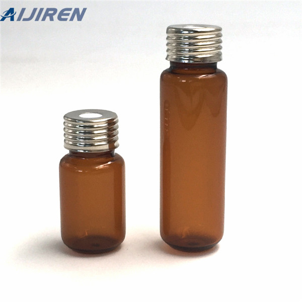 Common use 20ml amber with round bottom for analysis instrument supplier